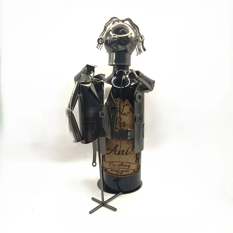 Croitor, suport din metal pentru sticla, 17x33 cm